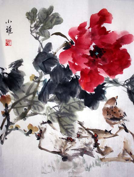 殷小雅,画家,国画教师_安徽国画网_安徽书画网